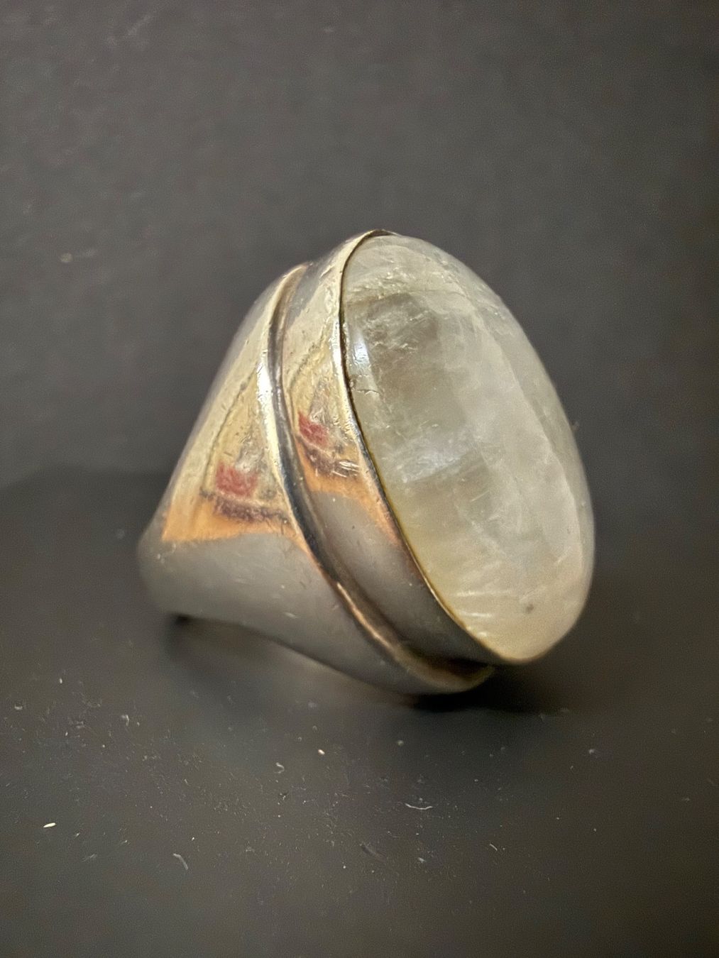 Anelli: Massiver Silber Ring mit Mondstein 925 – Usato da Spiegel b. Bern venduto da Rogger72 3