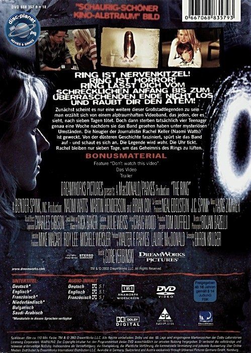 Tous les DVDs: DVD - Ring 1+2 – D'occasion à Embrach par disc-planet 1
