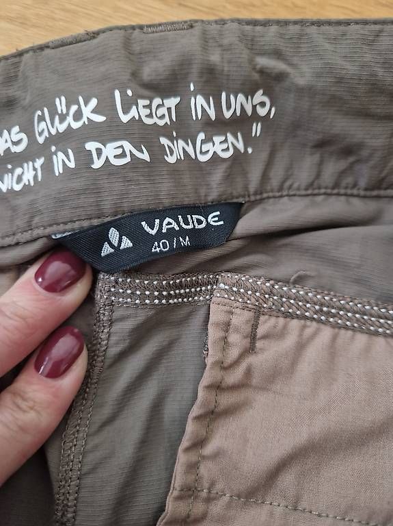 Pantaloni: Wanderhose Vaude; Grösse M/40 – Usato da Bülach venduto da Debbie017 1