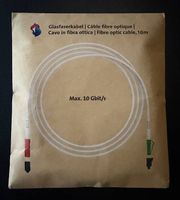 Câble fibre optique original Swisscom 10m neuf