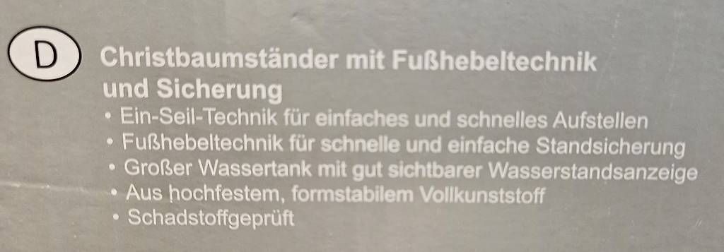 Basi per albero di Natale: Christbaumständer / Weihnachtsbaumständer – Usato da Lützelflüh-Goldb venduto da tomwunderlich 2