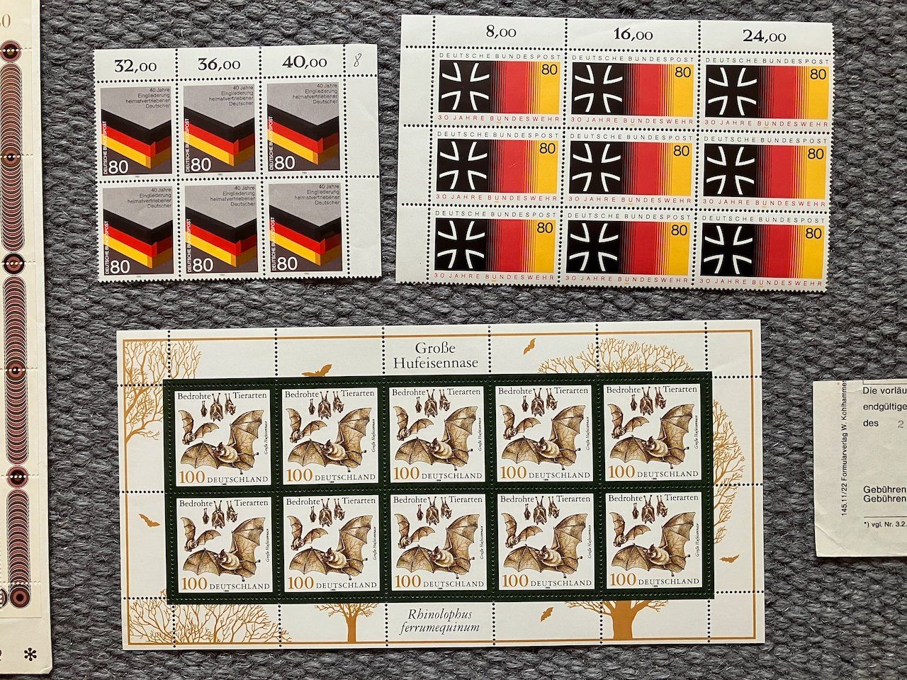 Tutti i francobolli: Deutschland 1985-2001 Diverses meist postfrisch – Usato da Nesslau venduto da zueri6 2