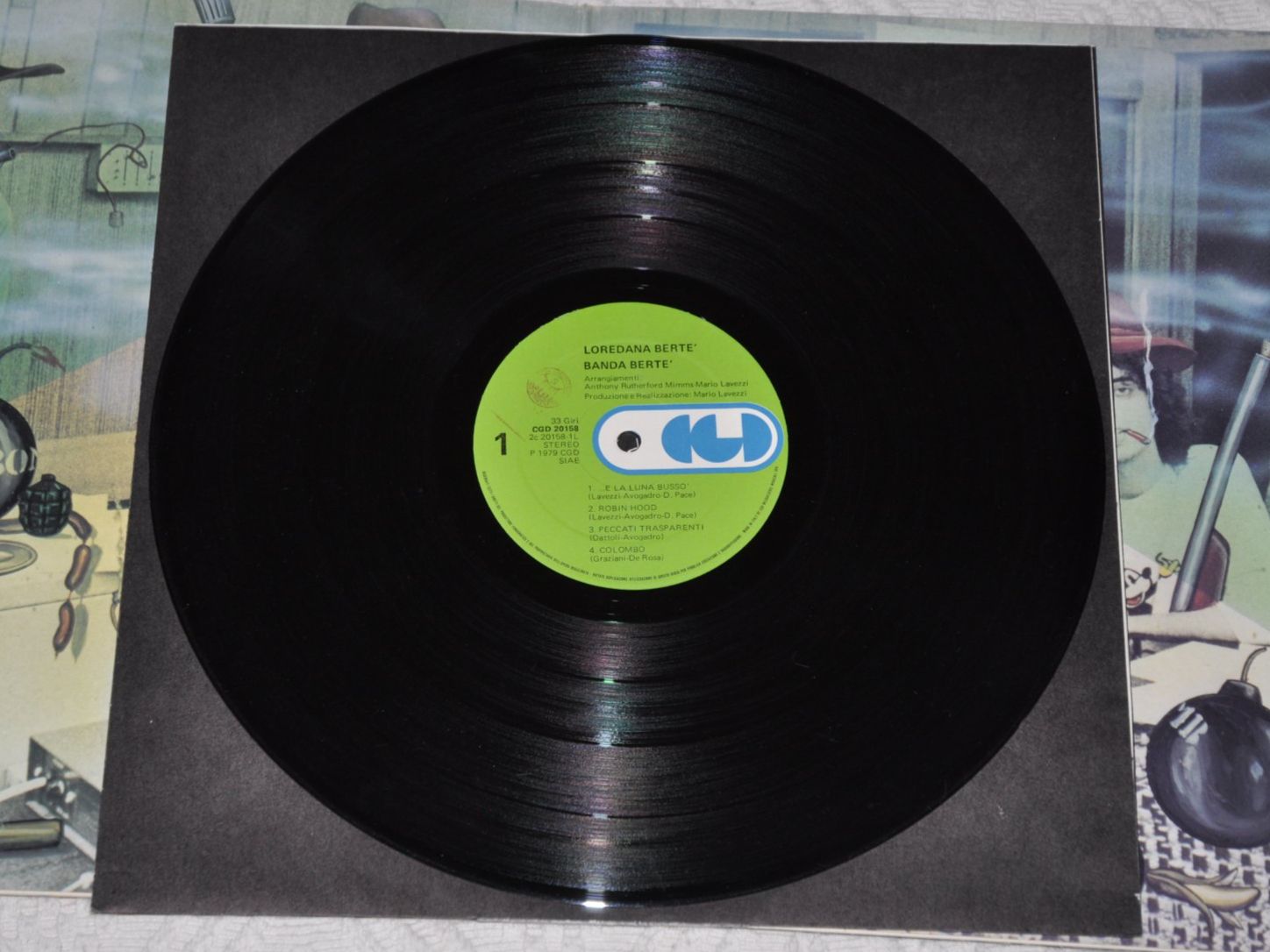 Vinyles: LP Loredana Berte' - Bandaberte' – D'occasion à Boll par Theodora15 5