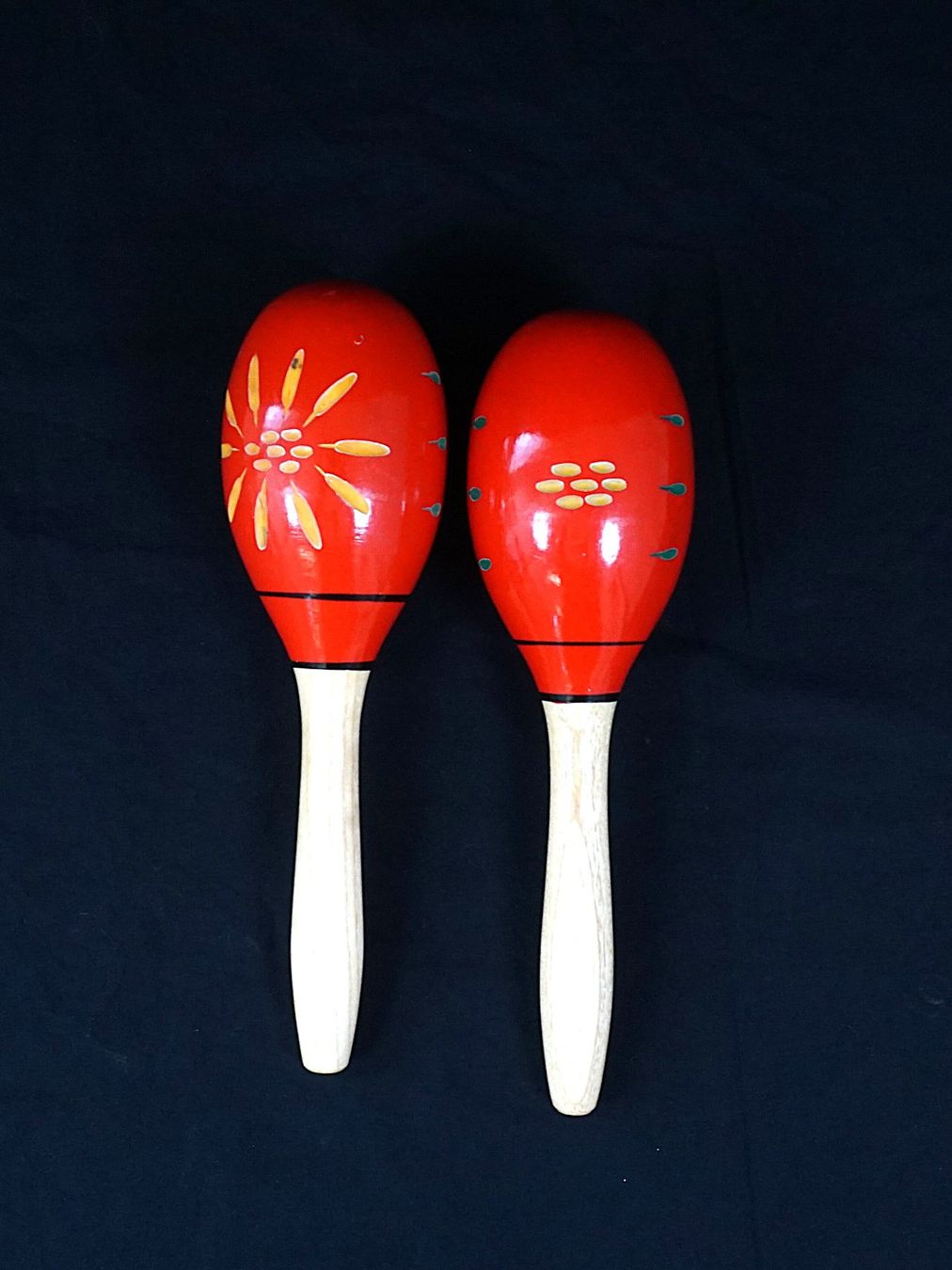 Musikinstrumente: 1 Paar Maracas – Gebraucht aus Pratteln von Restwert_Pratteln