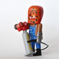 PLAYMOBIL FI?URES 9443 SERIE 14 boys 12 WELDER