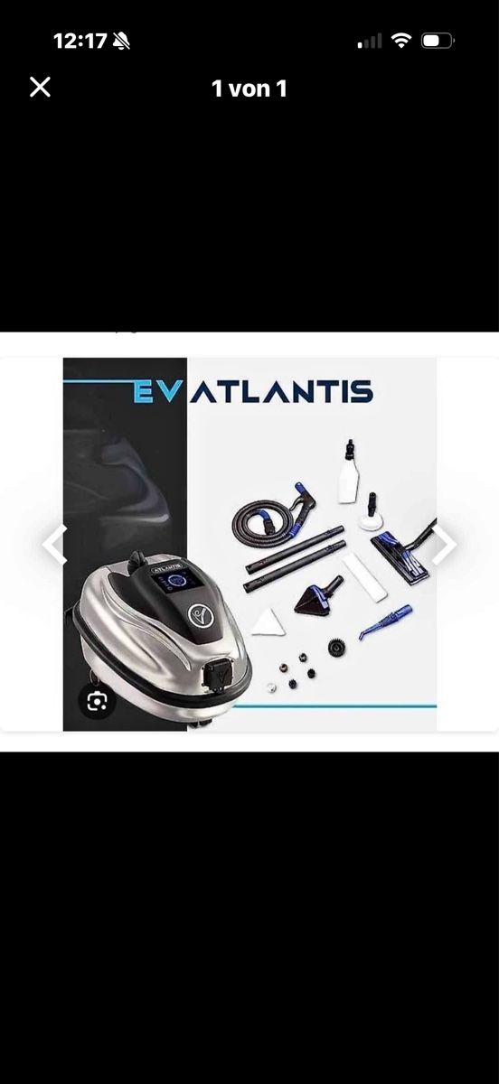 EV International Pulitori a vapore: EV Atlantis Trockendampf wie neu – Nuovo (secondo la descrizione) da St. Margrethen SG venduto da meg_6b9w