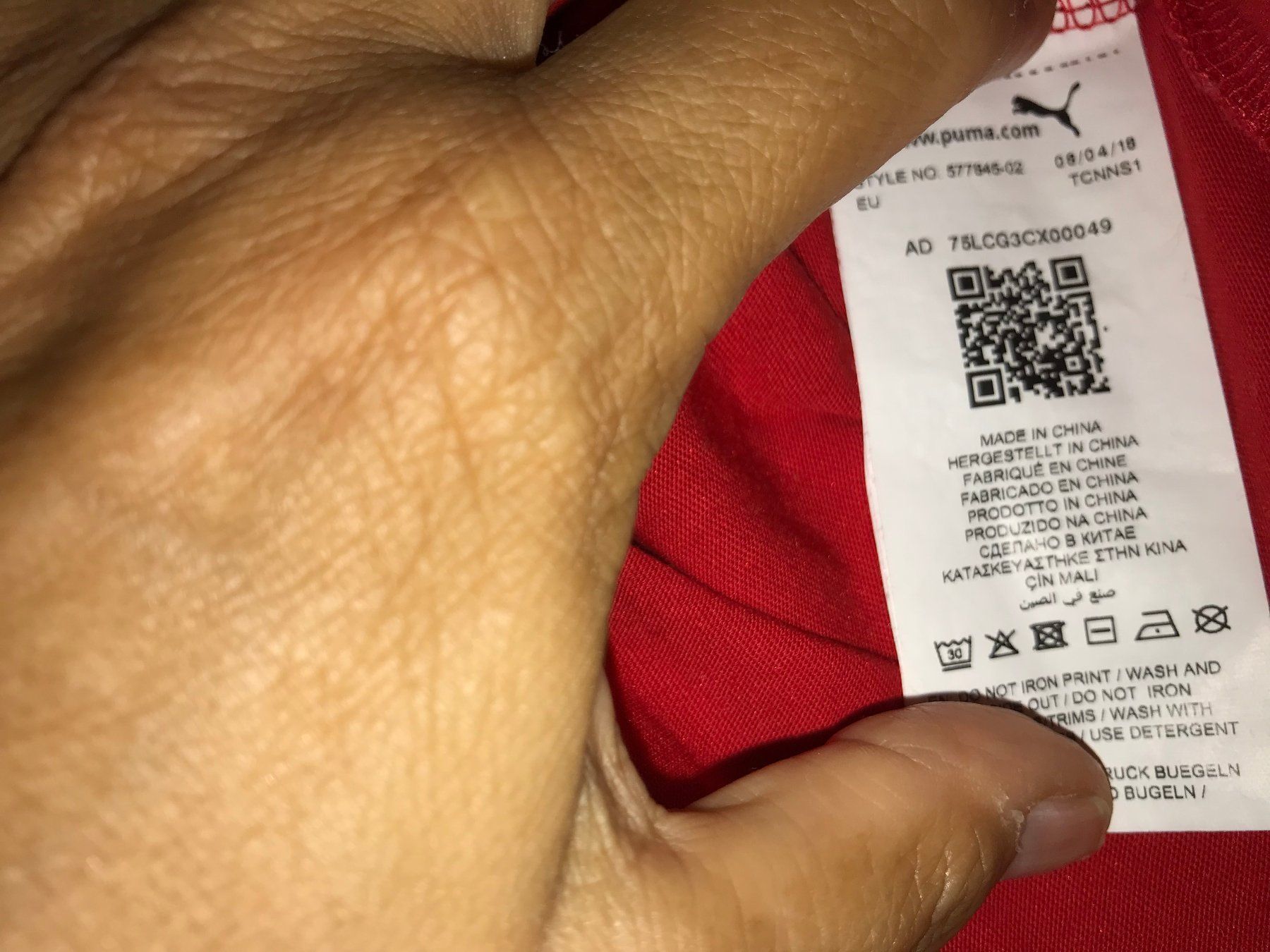 Puma Camicie, T-shirt & Polo: Tshirt Puma Ferrari XS rot – Usato da Zumikon venduto da Uranus88 2