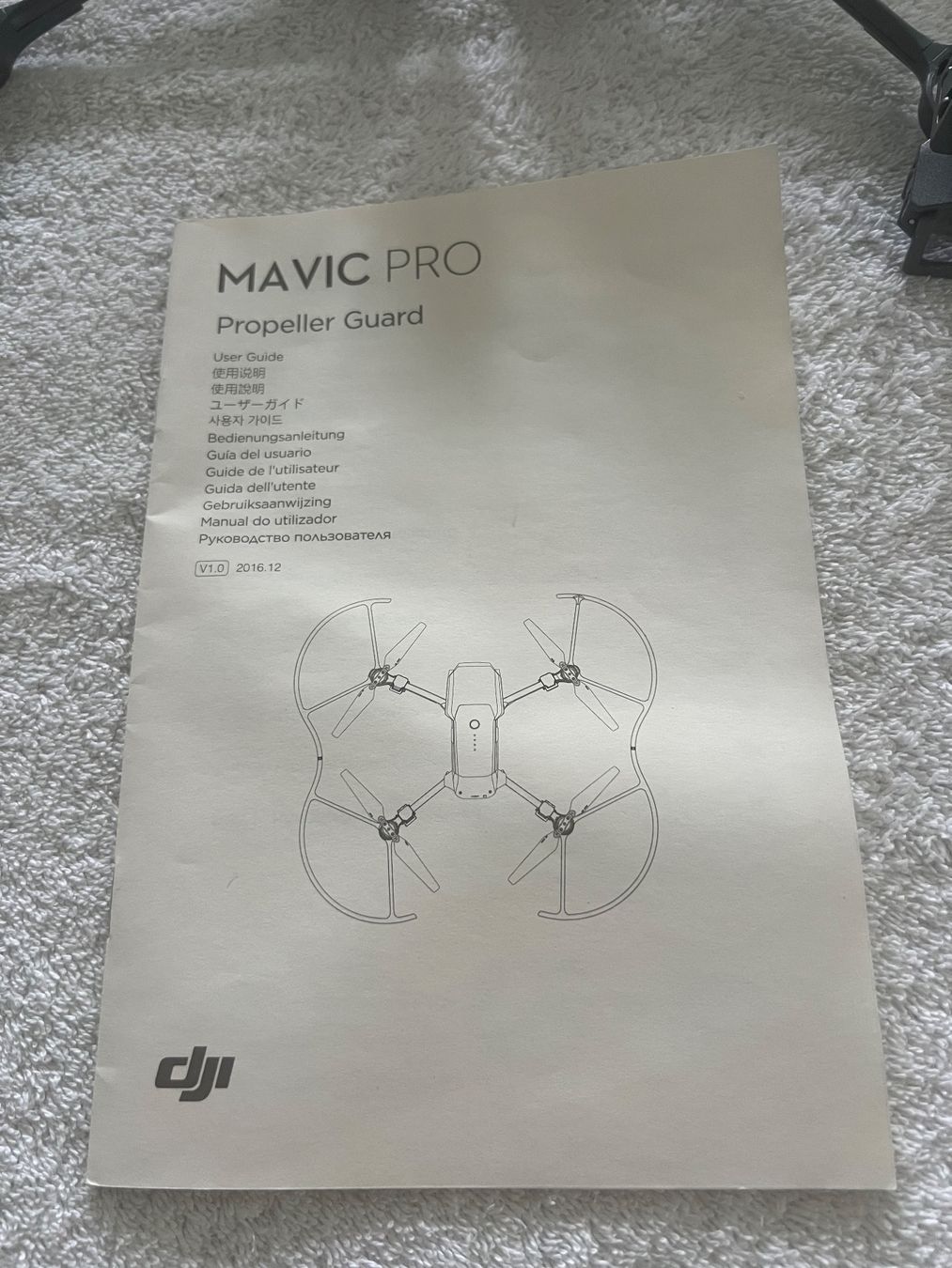 DJI RC Modellbau: 2 x DJI Mavic Pro Propellerschutz + 2 x8331 Gold Propeller – Neu (gemäss Beschreibung) aus Neukirch / Egnach von Taucher68
