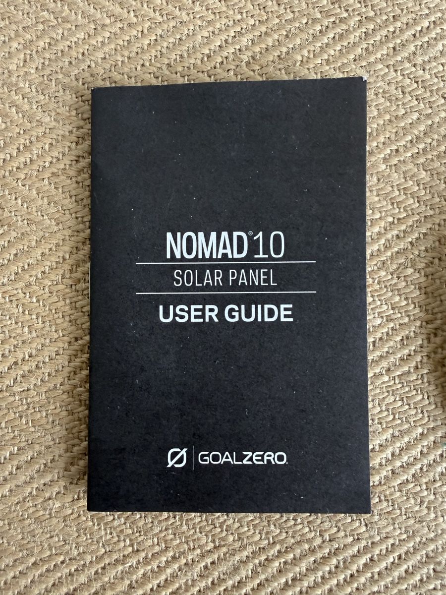 Goal Zero Caricabatterie: Goal Zero Nomad 10 Solar Panel Ladestation – Usato da Konolfingen venduto da petzipetz 1