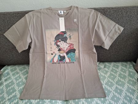 GU Japan graphic T-Shirt New/size:L!!