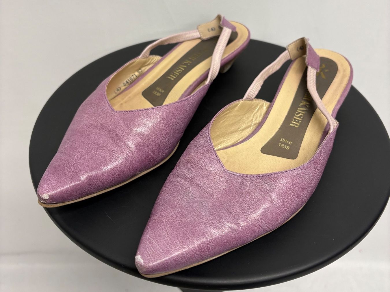Kaiser Scarpe da donna: Slingpumps von Peter Kaiser 36 Leder lila – Usato da Regensdorf venduto da secondchancefashion 2