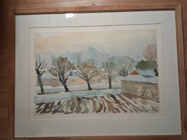 März-Schnee von Edith Oppenheim-Jonas