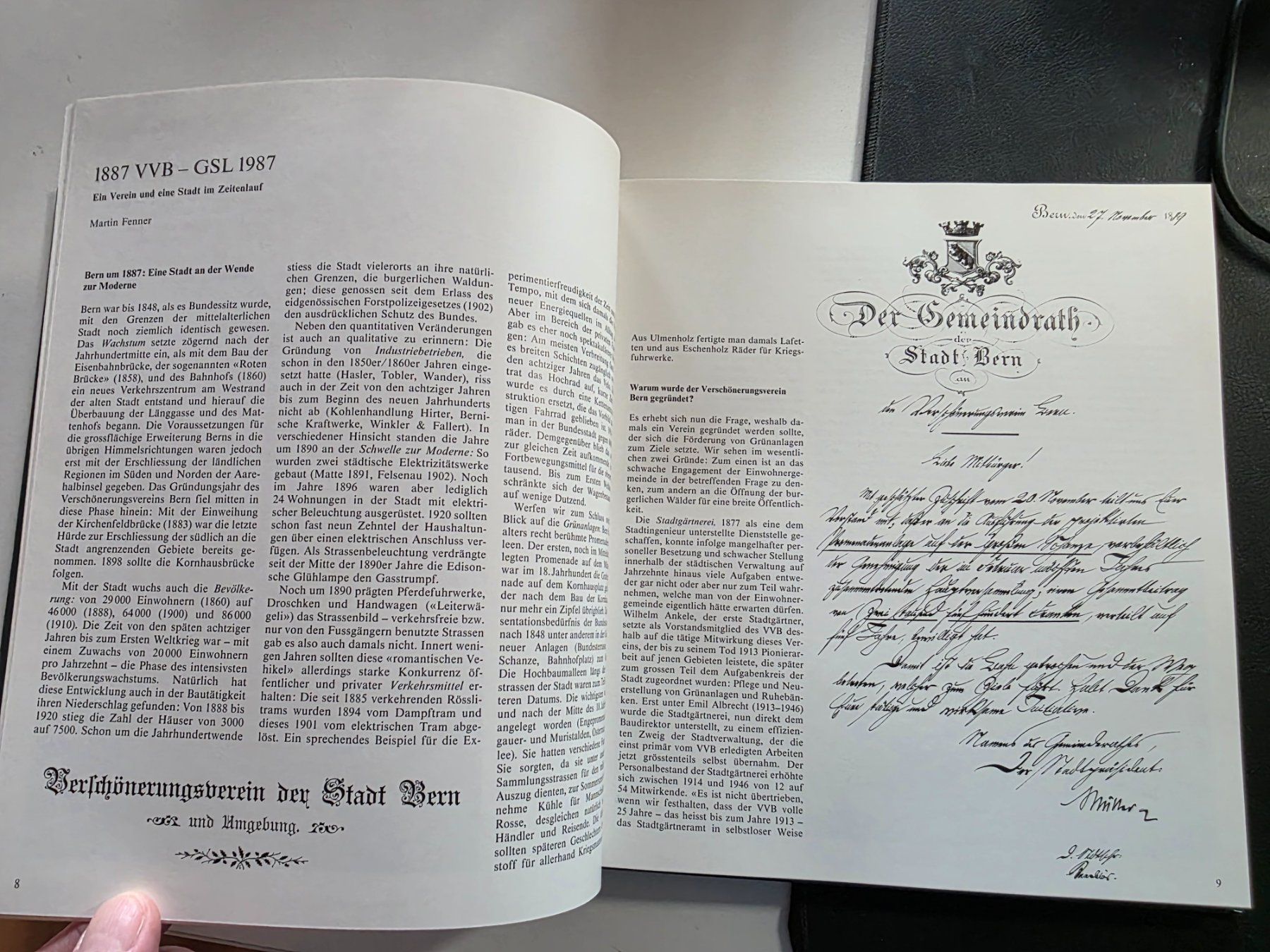 Bücher: Bern - Gestern - Heute - Morgen - 1987 – Gebraucht aus Walterswil BE von Lonitti 2