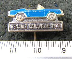 RENAULT CARAVELLE 1100 BLEU ABZEICHEN ANSTECKNADEL OLDTIMER