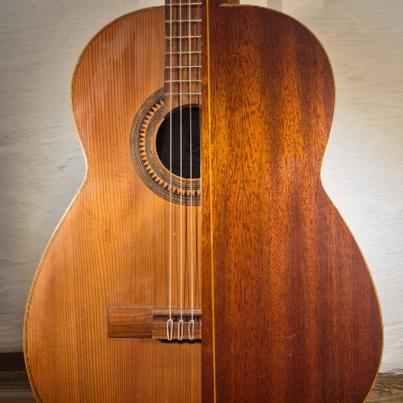 Strumenti musicali: Akustik Gitarre Mariano Biu 1950er – Usato da Winterthur venduto da NorrSydGuitars 2