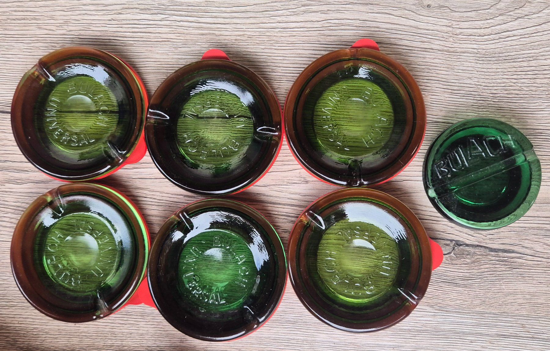 Bülacher Behälter & Ähnliches: 4 Bülacher Einmach Gläser mit 9 Deckel  + Flasche – Gebraucht aus Neerach von SilliS 2