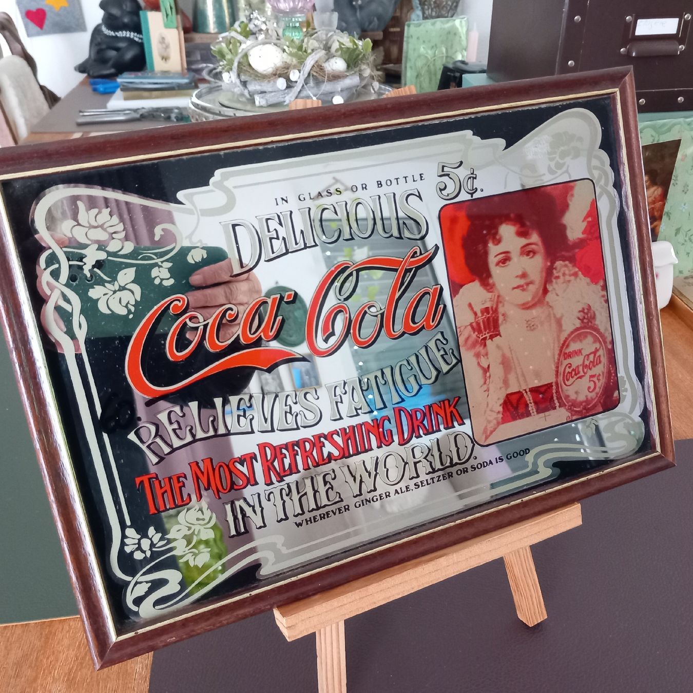 Specchi: Woow: Coca cola Spiegel Bild / Retro – Usato da Aegerten venduto da gismolini 2