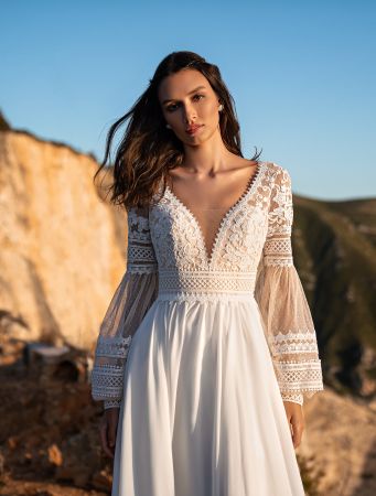 NEU, Brautkleid Boho gr. M-L (38-40)