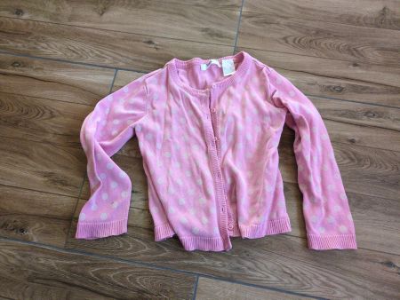 Süsser Mädchen Jäckli Cardigan rosa 104/110 ab 1.-