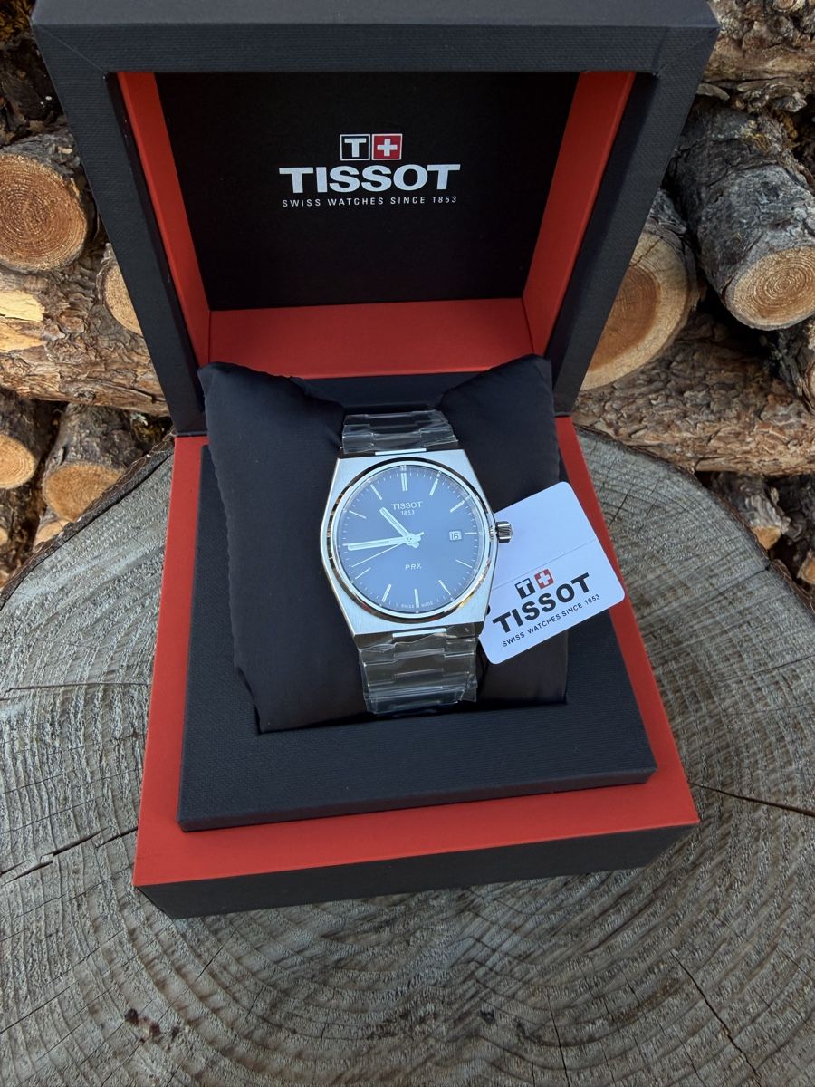 Tissot Orologi: Tissot PRX 40mm Blau – Nuovo e nell'imballaggio originale da Monthey venduto da Vladlen3520