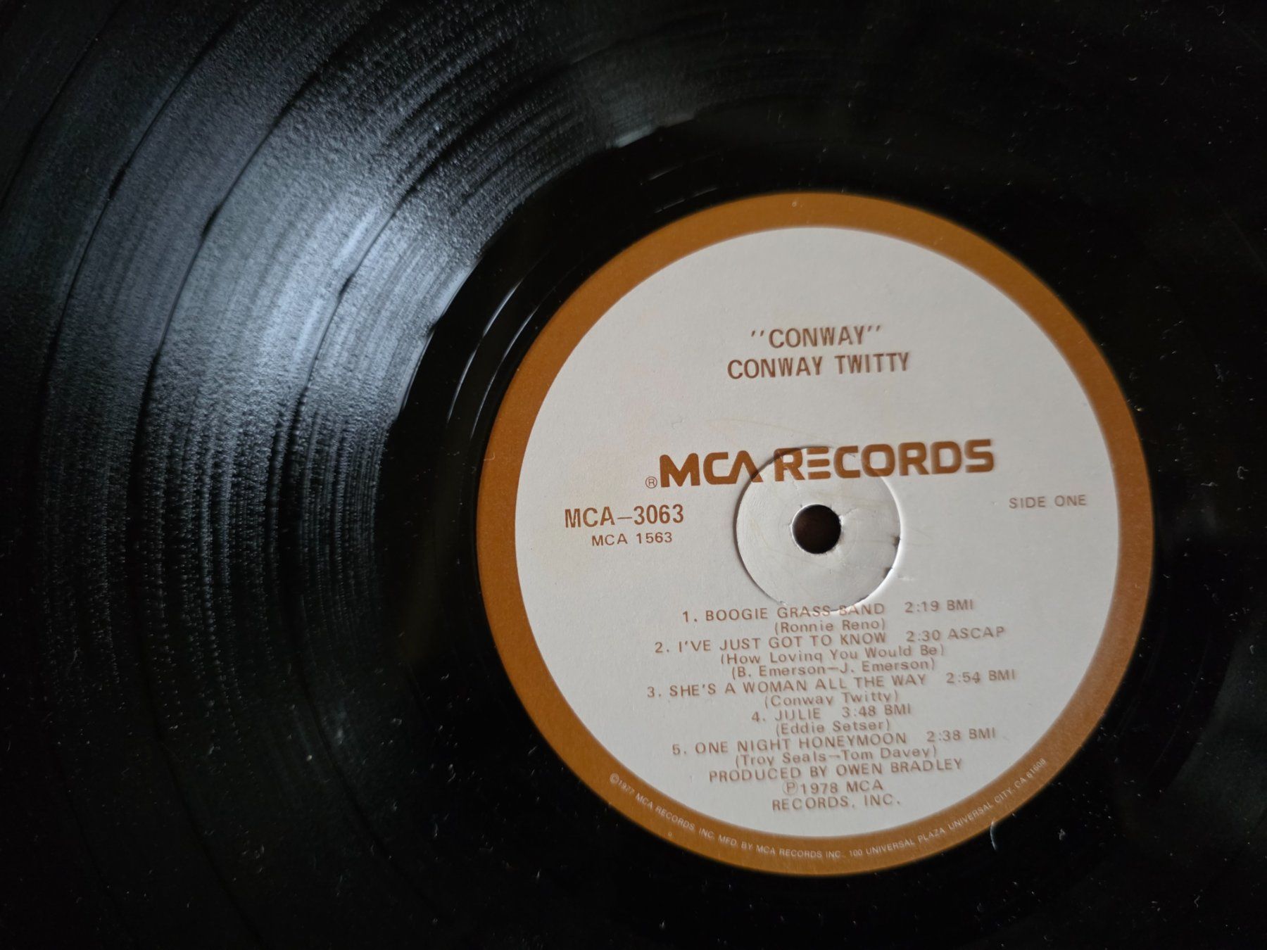 Dischi in vinile: LP : CONWAY Twitty - MCA Records 3063 - 1977 – Usato da Walterswil BE venduto da Lonitti 5