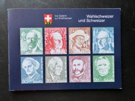 PTT-Souvenir mit Porträtmarken 1978/79