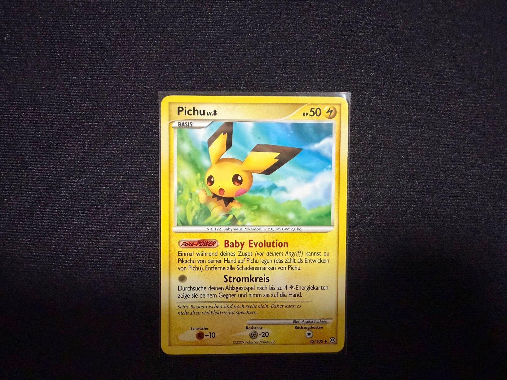 Pokémon Carte collezionabili: Pichu / 45/100 – Usato da Zürich venduto da mountainwizard00