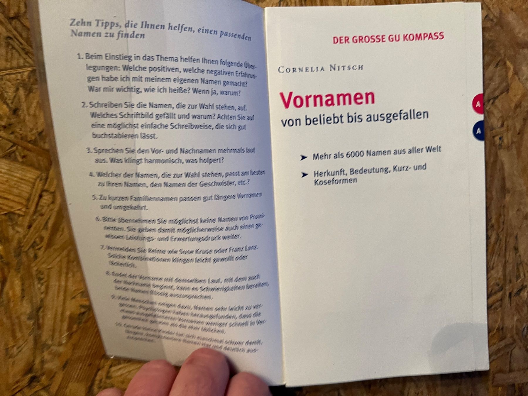 Libri: Vornamenbuch – Usato da Strada venduto da Betflo 2