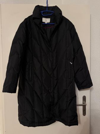 Daunenjacke schwarz