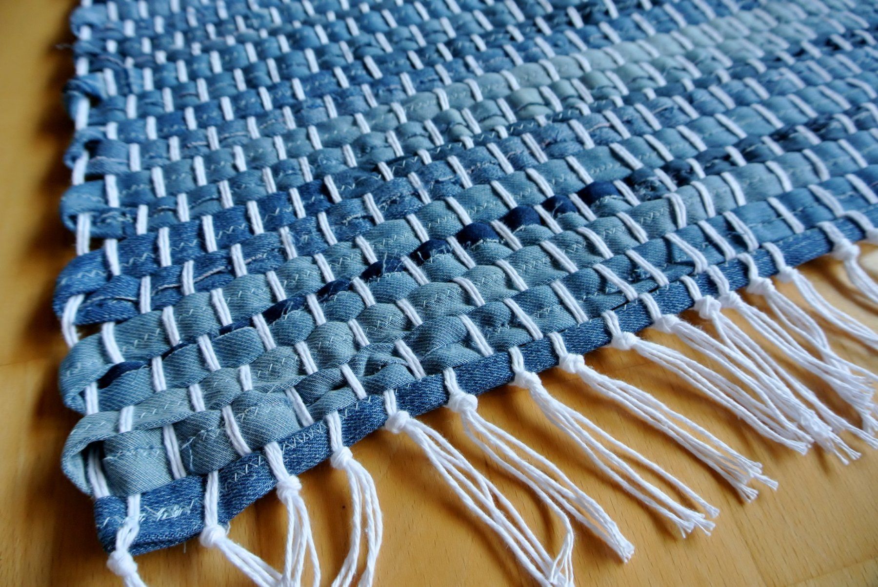 Teppiche: JEANS Teppich oder Läufer IndustrieChick 125 x 61 cm *neu – Neu (gemäss Beschreibung) aus Zell ZH von fossilchen 6