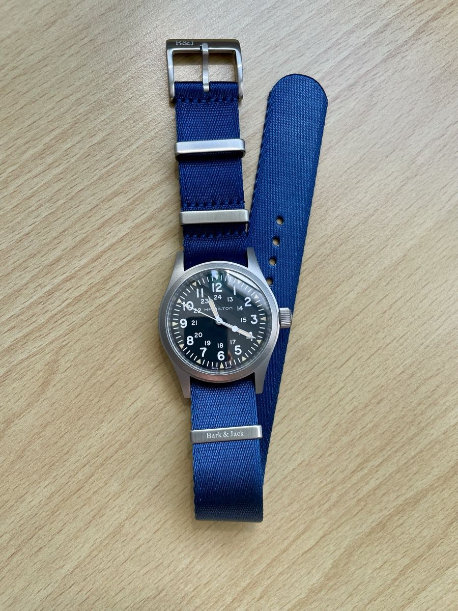 Tessuti: Fabric strap – Nuovo e nell'imballaggio originale da Gland venduto da AlpineTime_CH 2