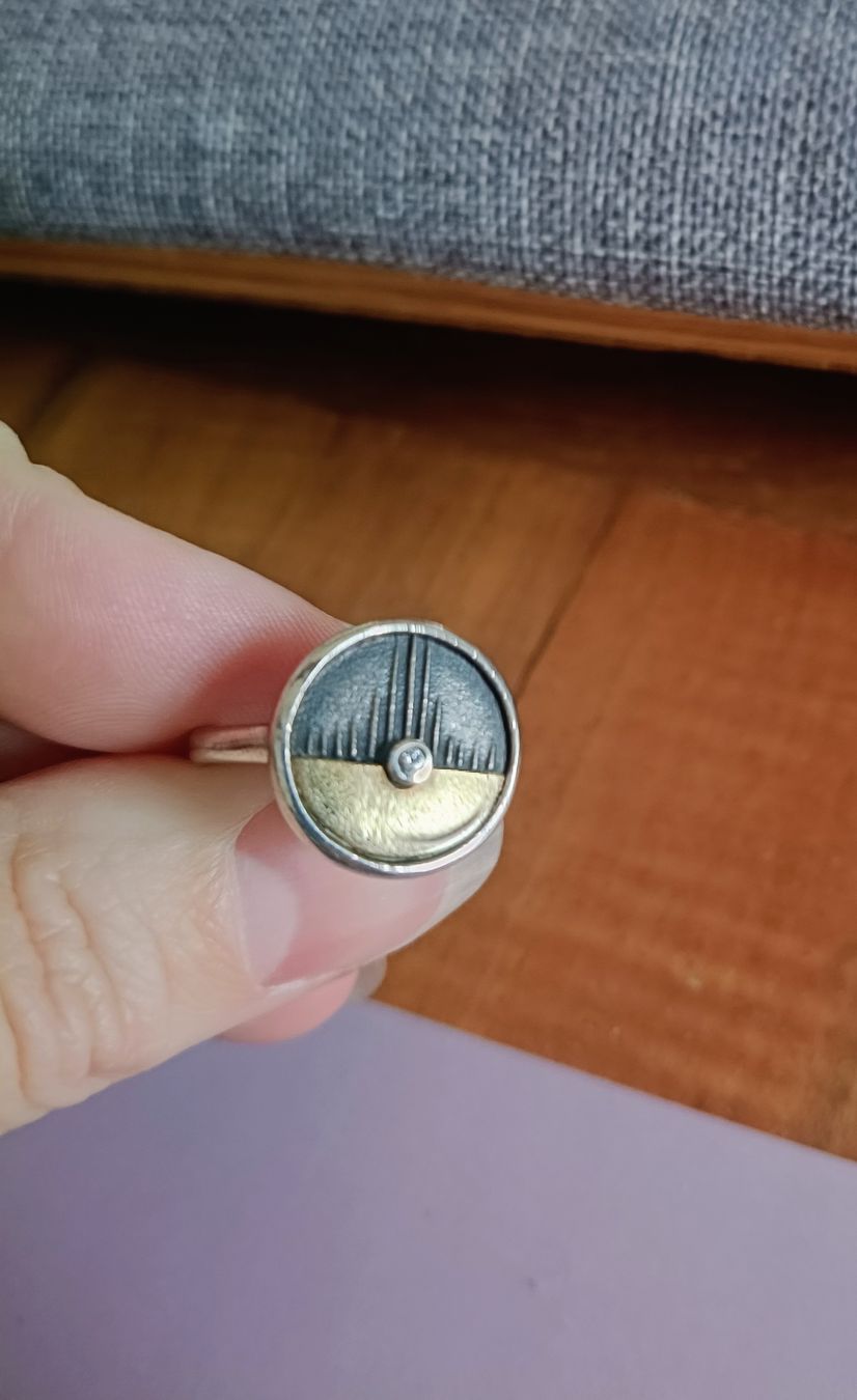 Bagues: Silberring mit einzigartigem Design 💍 – D'occasion à Adliswil par Vimovi 1