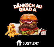 Gutschein Just Eat im Wert von 10 Fr. - bis 01.09.2026