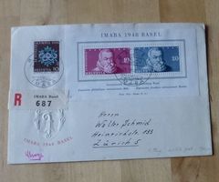 FDC ++ IMABA 1948 Basel