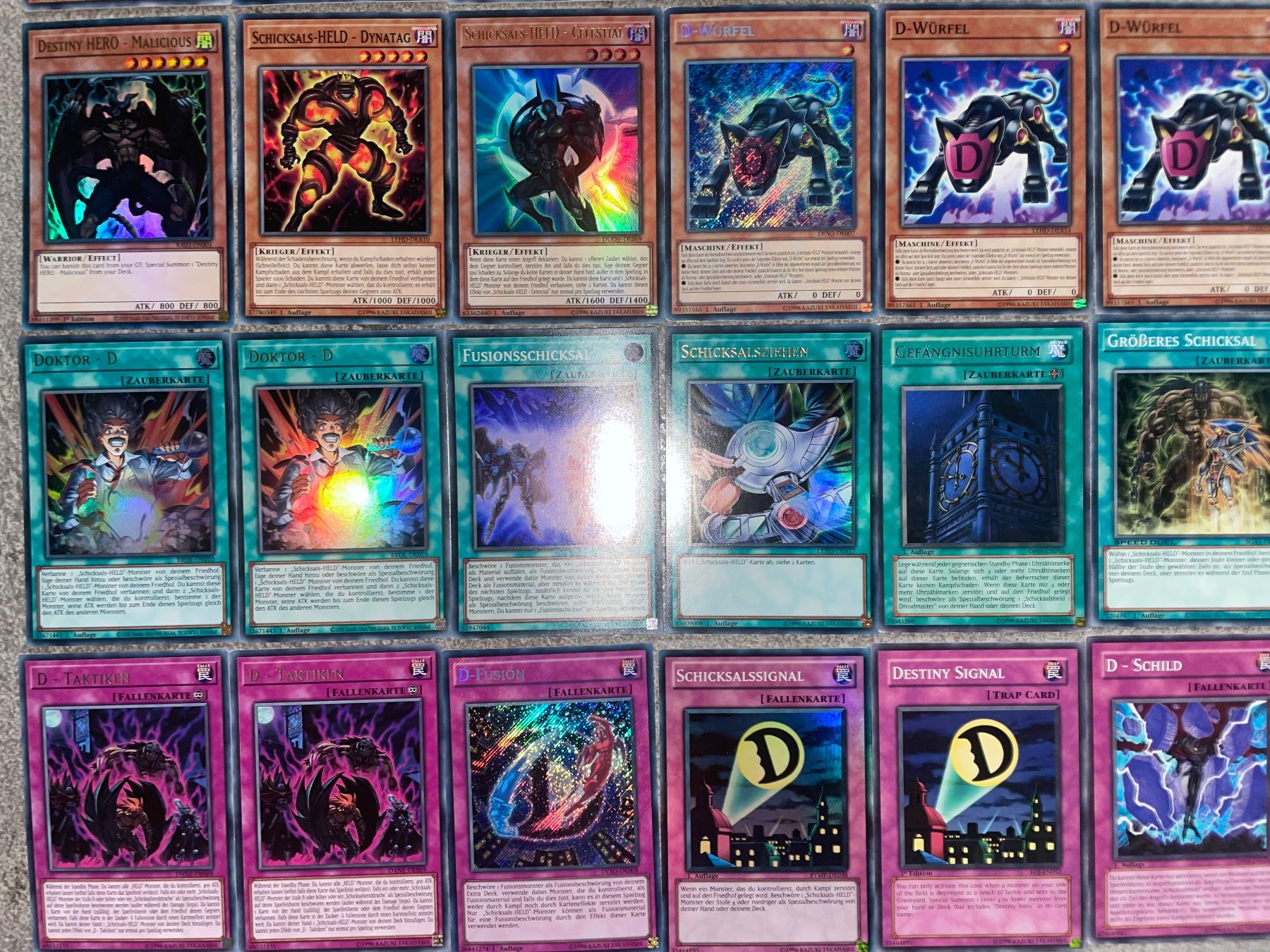 Yugioh Carte collezionabili: Neu Seltenes Schicksalshelden Deck! – Nuovo (secondo la descrizione) da Altstätten SG venduto da ChangeMaker 3
