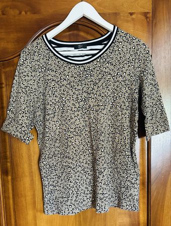 Marc Cain T-Shirt Leo-Muster Grösse N6 guter Zustand