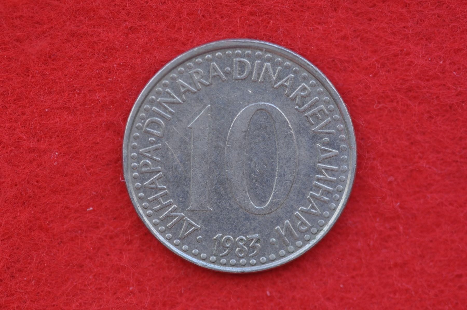Tutti le monete: währung  jugoslavija 1983 – Usato da Laupen BE venduto da Gufi57