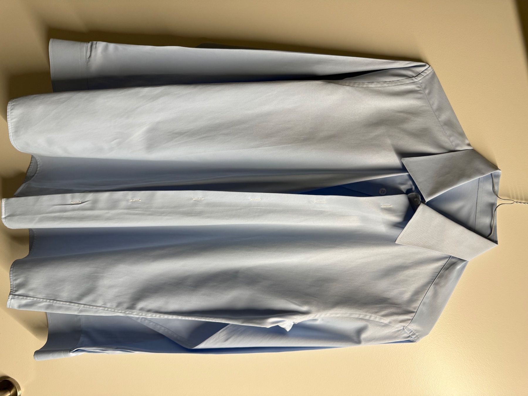 Camicie: Herren Hemd hellblau - klassisch, neu – Nuovo e nell'imballaggio originale da Gutenswil venduto da mangovanille