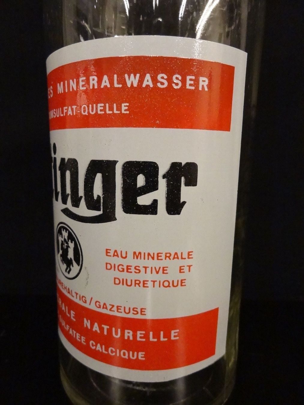 Bottiglie: alte Flasche EPTINGER MINERALWASSER – Usato da Kerzers venduto da Flaschenposten 5