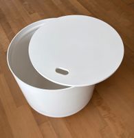 Beistelltisch Holz weiss lackiert