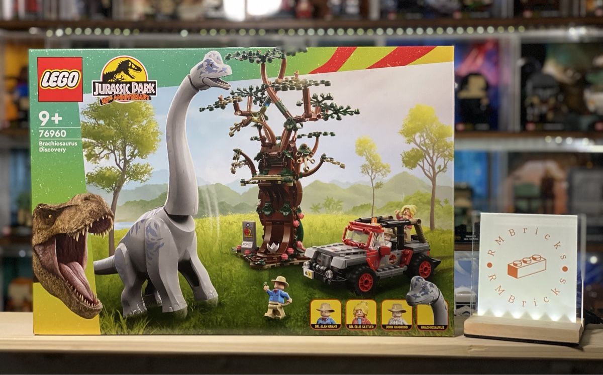 Lego Kit di costruzioni: Lego Jurassic Park 76960 Brachiosaurus Discovery – Nuovo e nell'imballaggio originale da Appenzell venduto da RMBricks