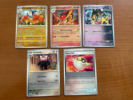 Pokemon Reverse Karten Set (Versand gratis)