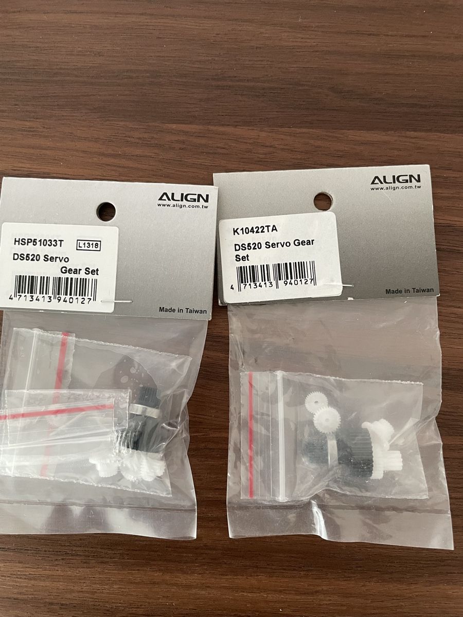 Align Modellismo RC: Align DS410, 420, 520 Servogetriebe – Nuovo (secondo la descrizione) da Gutenswil venduto da tschiuh 4