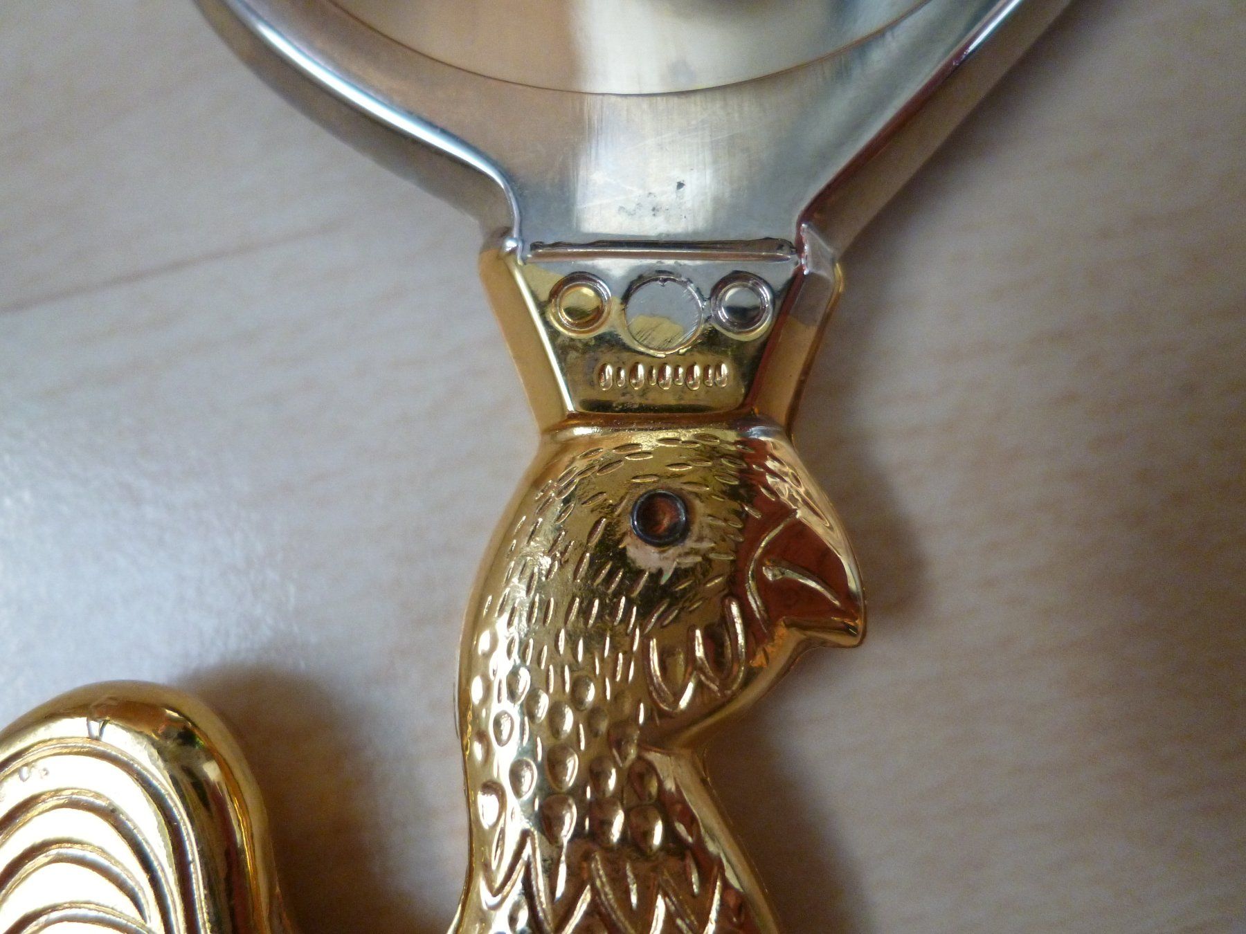 Appareils de cuisine: vergoldete Eierschere  / Eierköpfer oder Eierschneider – D'occasion à Dättlikon par Mamakuga 4