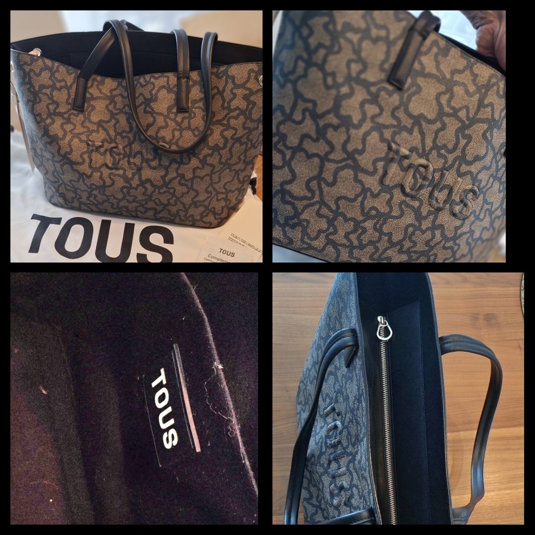 Taschen für Damen: TOUS Tasche braun/schwarz Logo – Neu (gemäss Beschreibung) aus Brugg AG von bacbac5757 9