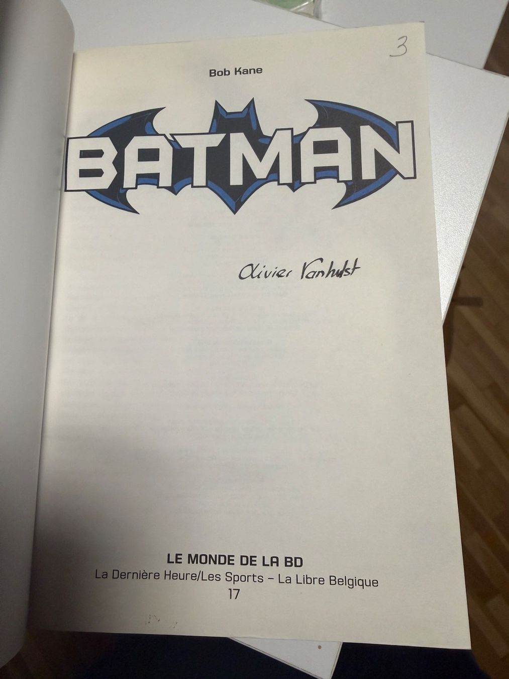 Fumetti: Batman Bob Kane Le Monde de la BD 2004 – Usato da Fribourg venduto da J334455 3