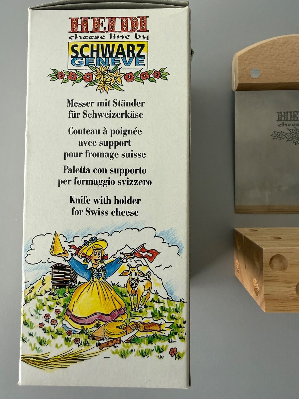 Swiss Couteaux de cuisine: Käsemesser mit Ständer – D'occasion à Oberhof par Babylonier 1