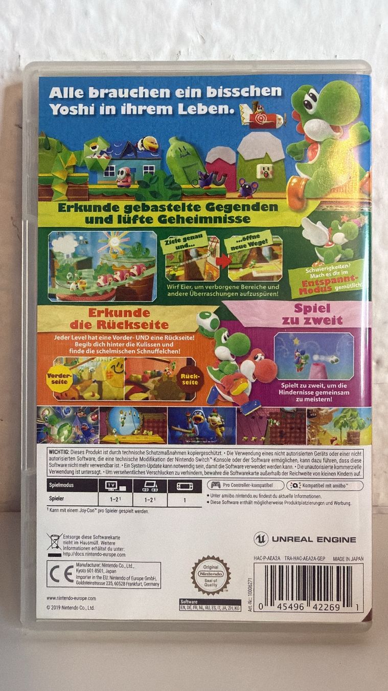 Spiele: Spiel Yoshi's Crafted World Nintendo Switch  – Gebraucht aus Ehrendingen von lax21 1