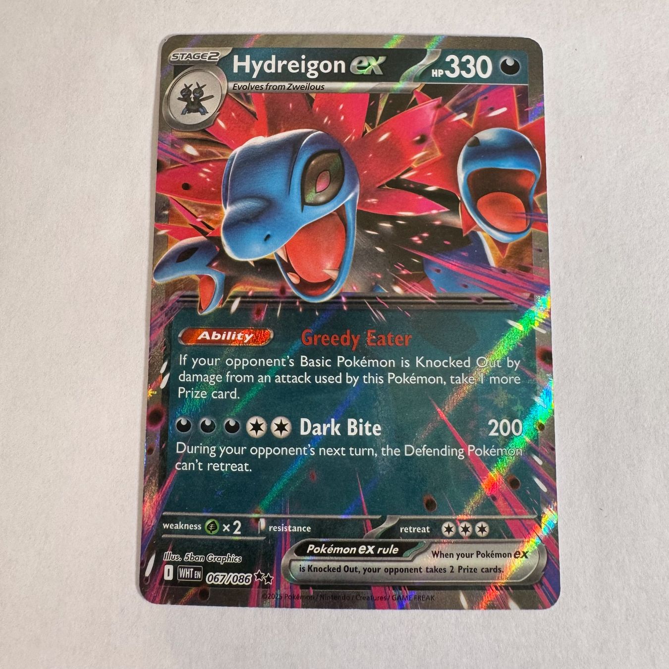 Pokémon Carte collezionabili: Pokémon WHT - Jellicent Ex- 45 / 86 - ENG – Nuovo (secondo la descrizione) da Staad SG venduto da miaCards