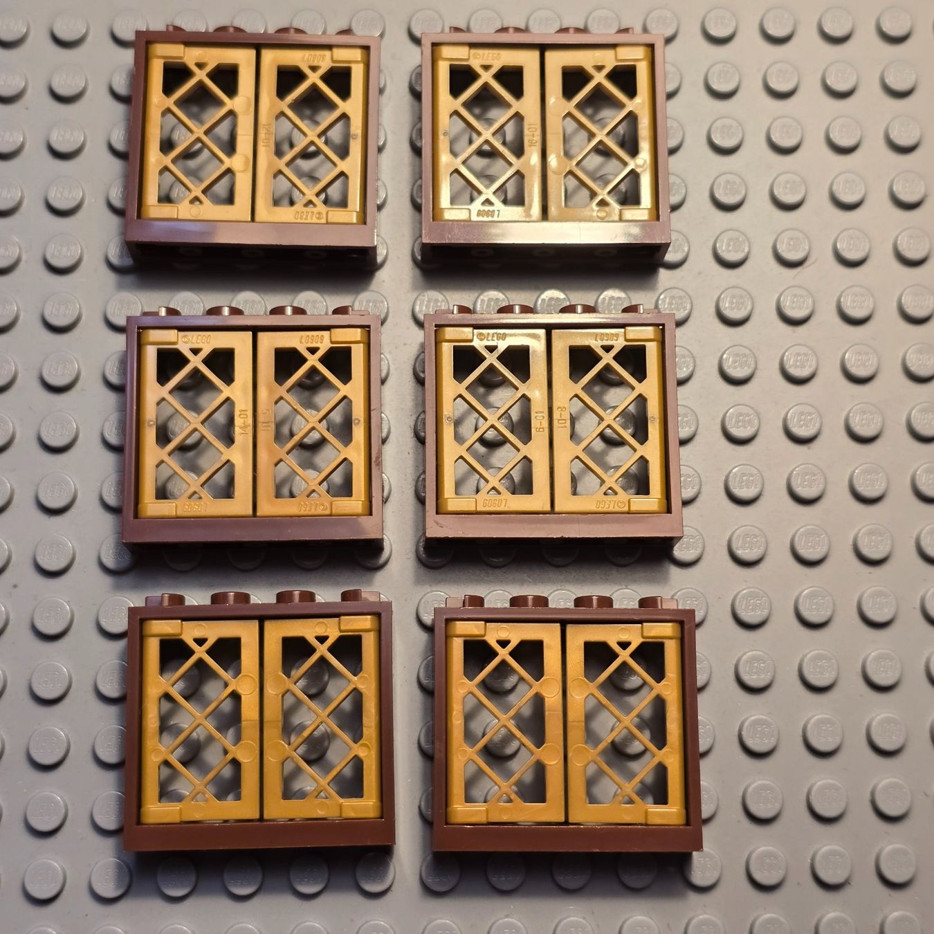 Lego Kit di costruzioni: Lego 6x   Fenster mit Rahmen – Usato da Basel venduto da Swi-7621